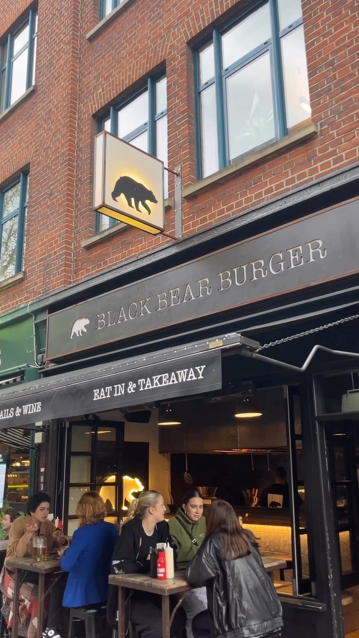 Black Bear Burger Restaurant Shoreditch