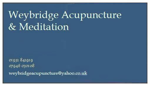 Weybridge Acupuncture and Meditation